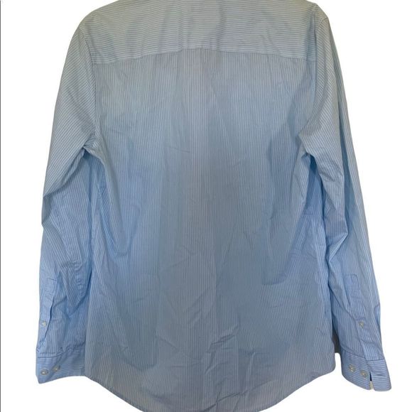 Mens Calvin Klein Slim Long Sleeve Button Down (Slim M) - Picture 2 of 3